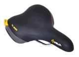 BICYCLE PARTS - SADDLE VELO PLUSH, 260MM X 190MM, BOING, SUPPORT & COMFORTABLE SADDLE, UPRIGHT, RELAXED RIDING, WEIGHT: 447G