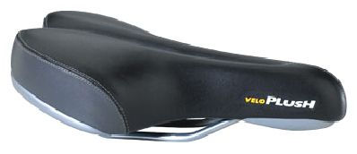 BICYCLE PARTS - SADDLE, D2 PLUSH, O ZONE CUT OUT, 250 X 150MM, QUALITY VELO MANUFACTURED PRODUCT