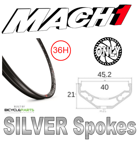 Mach1 27.5" 650B Trucky Mountain Bike Wheelset Black Aluminum Rim 36H 6 Bolt Disc Hub 8/10 Speed Compatible For Cycling Enthusiasts