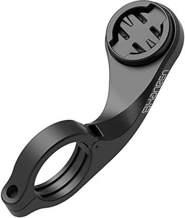 Shanren Aluminum Computer Mount For Garmin Compatible Cycling Handlebar Mount, Universal Black Bar Fly Bike Accessories