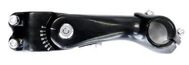 ADJUSTABLE AHEAD Bicycle Stem 120mm Extension 28.6mm Clamp 25.4mm Bar Bore Black For Cycling Enthusiasts