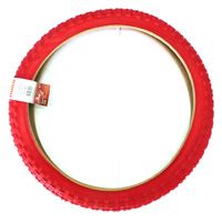 BICYCLE PARTS - TYRE 20 X 2.125 RED C - 3 (57 - 406)