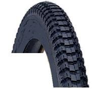 BICYCLE PARTS - TYRE 20 X 2.125 BLACK HARD - PAK DIRT TREAD