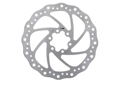 BICYCLE PARTS - BRAKCO DISC ROTOR 140MM, INCLUDES BOLTS, WAVE DESIGN