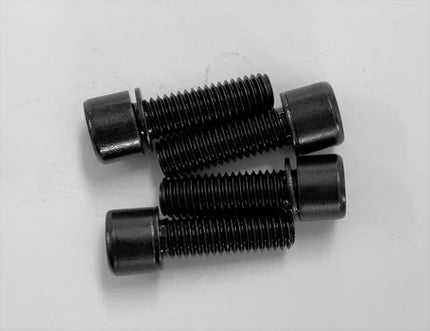 BICYCLE PARTS - BOLT - ALLEN KEY TYPE, BLACK, STEM BOLT INNER HEX, M8 X 25MM (BAG OF 4)