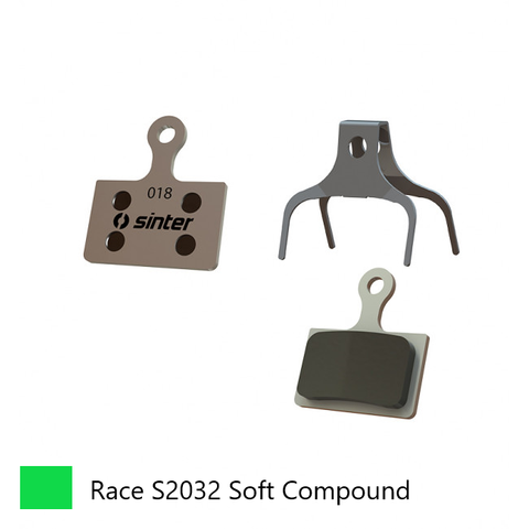 BICYCLE PARTS - BRAKE DISC PADS - ROAD & MTB, PREMIUM RACE PADS (EXTRA BITE), GREEN, SHIMANO K TYPE COMPATIBLE TIAGRA, 105, DURA ACE, ULTEGRA, XTR | TEKTRO HD - R310. - QUALITY SINTER PRODUCT MADE IN SLOVENIA