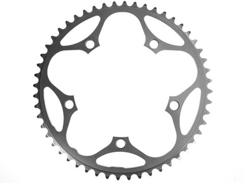 Stronglight 52T Road Chainring Silver 9/10 Speed 130 BCD Outer 5 Arms High Quality Bicycle Crankset Component For Cycling Enthusiasts