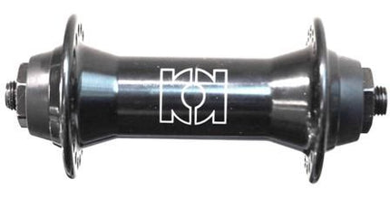 BICYCLE PARTS - HUB FRONT, Q/R, MTB, ALLOY BLACK 32H (100MM OLD) KK HUB