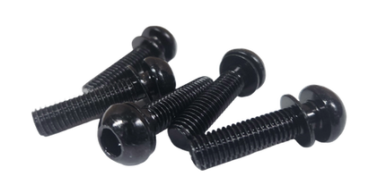 BICYCLE PARTS - BOLT - ALLEN KEY TYPE, ROUND HEAD, M8 X 32MM (BAG OF 5)