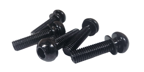 BICYCLE PARTS - BOLT - ALLEN KEY TYPE, ROUND HEAD, M8 X 32MM (BAG OF 5)