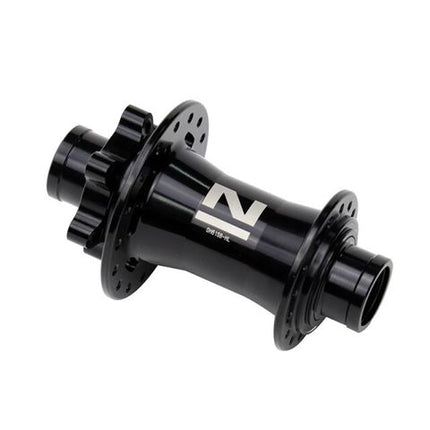 BICYCLE PARTS - HUB, FRONT DISC BLACK 32H 20MM THRU AXLE (110MM - OLD)