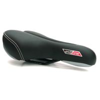BICYCLE PARTS - SADDLE, W/MEMORY FOAM, W/OZONE CUT OUT, BLACK, 250 X 150MM, QUALITY VELO MANUFACTURED PRODUCT