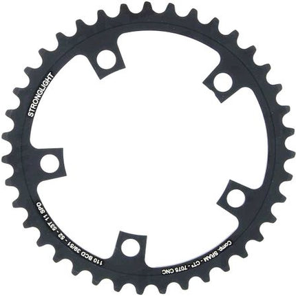 Stronglight Black Road Cycling Crankset Chainring 39T 110 BCD 11 Speed 7075 Aluminum For SRAM Force Red