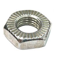 BICYCLE PARTS - LOCK NUT - COASTER, 3/8 X 24T (SOLD INDIVIDUALLY)