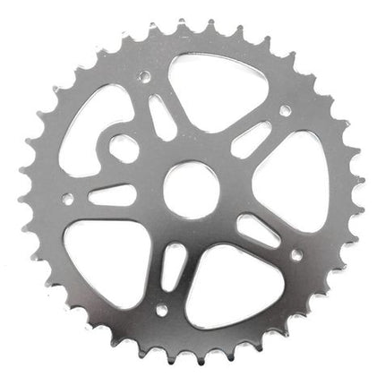 BICYCLE PARTS - CHAIN RING 1/2 X 1/8 X 36T, FOR OPC 16 BIKES, STEEL, SILVER