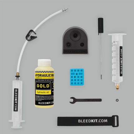 BICYCLE PARTS - BLEEDKIT - BLEED KIT PREMIUM GOLD EDITION (FOR SHIMANO HYDRAULIC BRAKES) BK - 28044 PREMIUM PRODUCT MADE IN SLOVENIA