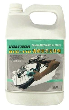 BICYCLE PARTS - CHEPARK CHAIN & FREEWHEEL CLEANER, 1 GALLON BOTTLE