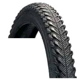 BICYCLE PARTS - TYRE 26 X 1.90 ALL TERRAIN/SEMI SLICK BLACK (50 - 559)