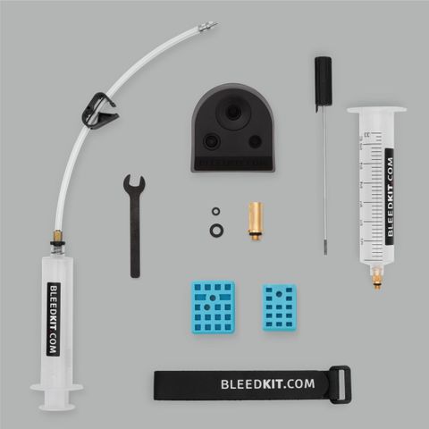 BICYCLE PARTS - BLEEDKIT - BLEED KIT PREMIUM ROAD EDITION (FOR SHIMANO HYDRAULIC BRAKES) WITH ADAPTER FOR SHIMANO DROP BAR HYDRAULIC BK - 28086 PREMIUM PRODUCT MADE IN SLOVENIA