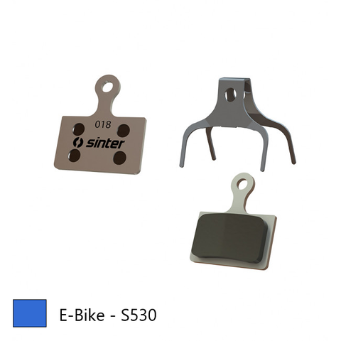 BICYCLE PARTS - BRAKE DISC PADS - E - BIKE & ENDURANCE PADS, BLUE, SHIMANO K TYPE COMPATIBLE TIAGRA, 105, ULTEGRA, XTR | TEKTRO HD - R310. - QUALITY SINTER PRODUCT MADE IN SLOVENIA