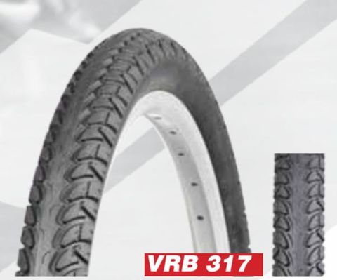 BICYCLE PARTS - TYRE 18 X 2.125 BLACK , QUALITY VEE RUBBER TYRE
