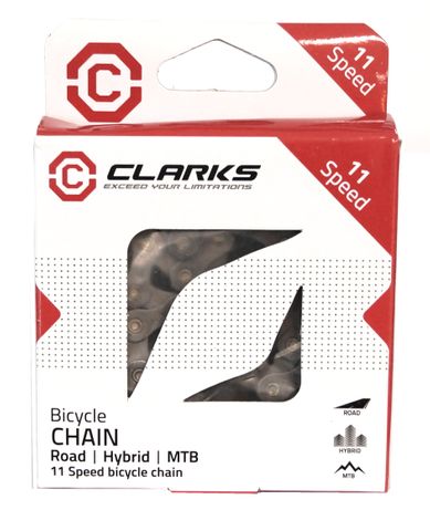 BICYCLE PARTS - CHAIN - 11 SPEED - CLARKS - 116L - BROWN - W/CONNECT LINK
