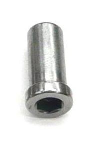 BICYCLE PARTS - BRAKE PIVOT NUT - CALIPER BOLT NUT FOR ROAD BIKES, M6 X DIA 10MM X 16MM, ALLEN KEY TYPE (SOLD INDIVIDUALLY)