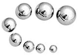 BICYCLE PARTS - BALL BEARINGS - 1/8 , PACK OF 144 (1 GROSS)