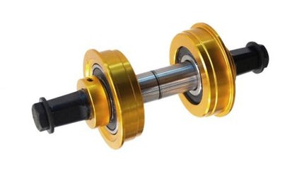 BICYCLE PARTS - BMX CONVERSION KIT - 127MM AXLE, WITH SEALED BEARINGS GOLD