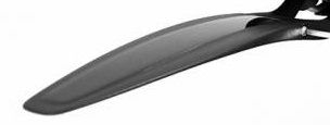 BICYCLE PARTS - MUDGUARD FOR SADDLE RAIL, S - MUD, STANDARD, EASY SECURE FIT TO THE SADDLE RAILS