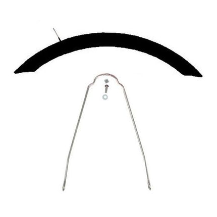 BICYCLE PARTS - M/GUARD FRONT BLACK 20 TRIKE