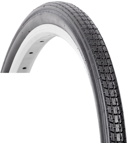 BICYCLE PARTS - TYRE 20 X 1.3/8 BLACK 500A (37 - 440), QUALITY VEE RUBBER TYRE