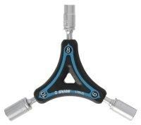 BICYCLE PARTS - UNIOR THREE LEGGED BITS WRENCH 8/9/10MM SOCKETS 623295 BICYCLE TOOL, 