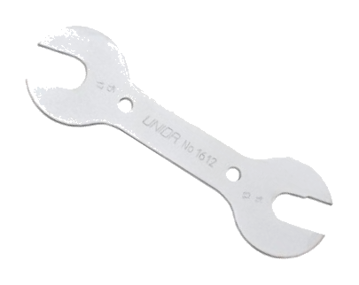 Unior Hub Cone Wrench 13/14mm + 15/17mm Bicycle Tool For Bike Maintenance And Repair