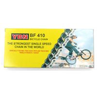 BICYCLE PARTS - CHAIN 1/2 X 1/8 X 116L, EXTRA HEAVY DUTY, CHROME PLATED (YBN BF - 410)