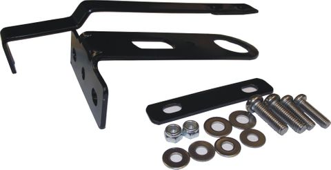 BICYCLE PARTS - FITTING KIT FOR FRONT BASKET, SUITABLE FOR 1 1/8 HEADSETS