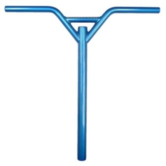 BICYCLE PARTS - Y BAR STEEL 31.8MM BLUE