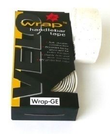 Velo Cork Gel Handlebar Tape White Speckled - Comfortable Bicycle Bar Wrap For Cycling Enthusiasts