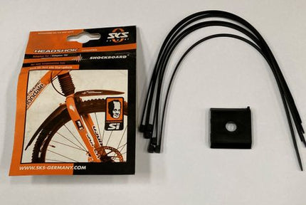 BICYCLE PARTS - MUDGUARD ACCESSORY, FRONT GUARD MOUNTING KIT, FOR SUSPENSION FORK