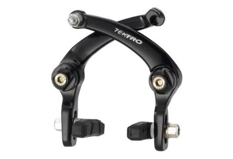 BICYCLE PARTS - BRAKE - TEKTRO REAR U BRAKE, BLACK (SUPPLIED WITH CABLE AND BOLTS)