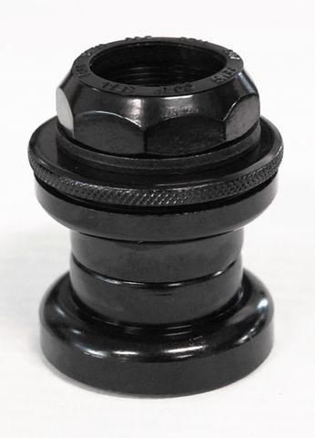 BICYCLE PARTS - HEAD SET 21.1 THREADED BMX (& GOMIER TRIKES), 21.1X30.0 X 27.0MM, BLACK
