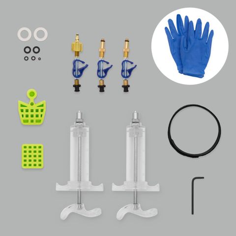 BICYCLE PARTS - BLEEDKIT - BLEED KIT WORKSHOP EDITION (FOR ALL SRAM HYDRAULIC BRAKES) BK - 80080 PREMIUM PRODUCT MADE IN SLOVENIA