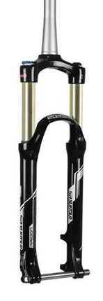 BICYCLE PARTS - SUNTOUR FORK RAIDON DISC LOCKOUT 15MM Q\R 27.5 AIR SPRUNG 120MM BLK (1 - 1/8 STRAIGHT STEERER)100MM SPACED