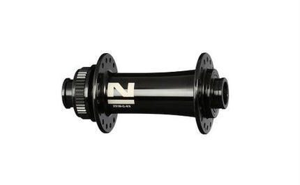 BICYCLE PARTS - HUB NOVATEC BRAND – FRONT - 15MM T/A BOOST (110MM OLD) - CENTERLOCK DISC - 32H - SEALED BEARINGS – BLACK - W/NOVATEC LOGO