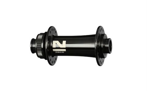 BICYCLE PARTS - HUB NOVATEC BRAND – FRONT - 15MM T/A BOOST (110MM OLD) - CENTERLOCK DISC - 32H - SEALED BEARINGS – BLACK - W/NOVATEC LOGO