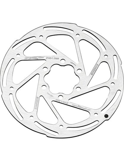 BICYCLE PARTS - TRP SLOTTED ONE PIECE ROTOR, 1.8MM S/S 140MM 6 BOLT - QUALITY TRP PRODUCT