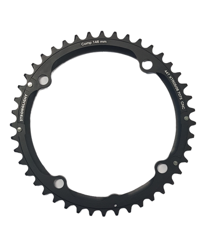 Stronglight MTB Chainring 44T 146mm BCD 4 Hole 9 Speed Black 7075 CNC Aluminum SHIMANO XTR Upgrade Drivetrain Performance