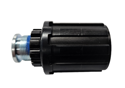 BICYCLE PARTS - HUB BODY, FOR HUB 93054A (RIVAL) ALLOY, 8/10 SPEED CASSETTE Q/R BLACK 36H SEALED BEARING (135MM OLD)