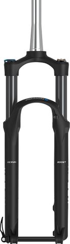 BICYCLE PARTS - SUNTOUR FORK XCR34 - AIR BOOST SF25 RLR DS 15QLC32 - 110 27.5, TRAVEL 130MM, TAPERED STEERER, MATTE BLACK