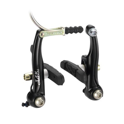 BICYCLE PARTS - MINI - V BRAKE SET, ALLOY, BLACK., 85MM ARMS, FOR ONE WHEEL, QUALITY TEKTRO PRODUCT